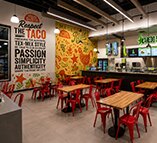 Laredo Taco Company dining area